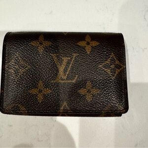 Louis Vuitton Brown Monogram Card Holder